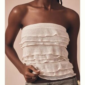 Sarah Hann Delilah Tiered Tube Top